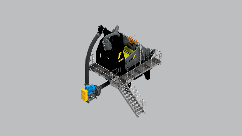 Falcon Sand Plant render