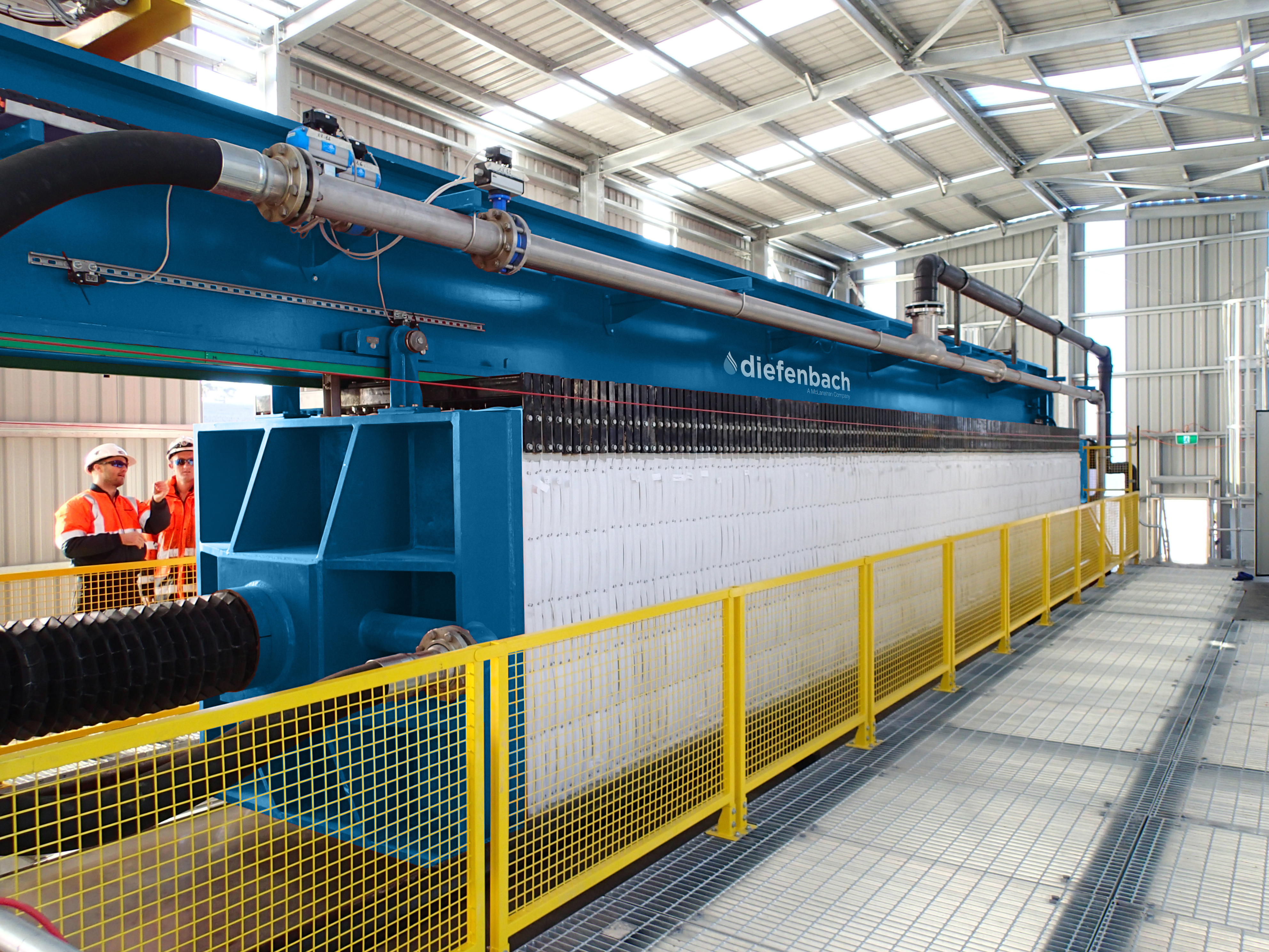 Diefenbach Overhead Beam Filter Press