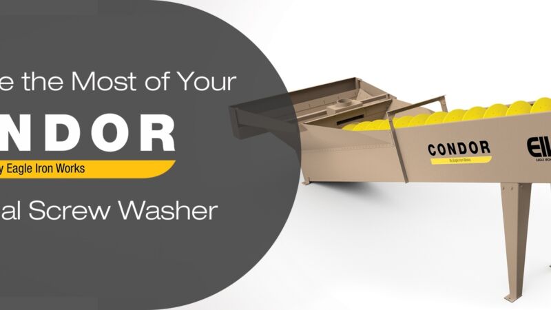 How to make the most of your CONDOR Fine Material Washer